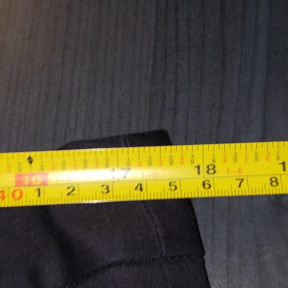 NWOT Michael Kors navy blue over the knee skirt size 14 - Picture 3 of 11